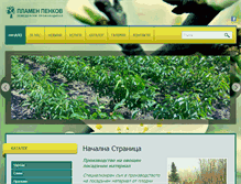 Tablet Screenshot of plamenpenkov.com